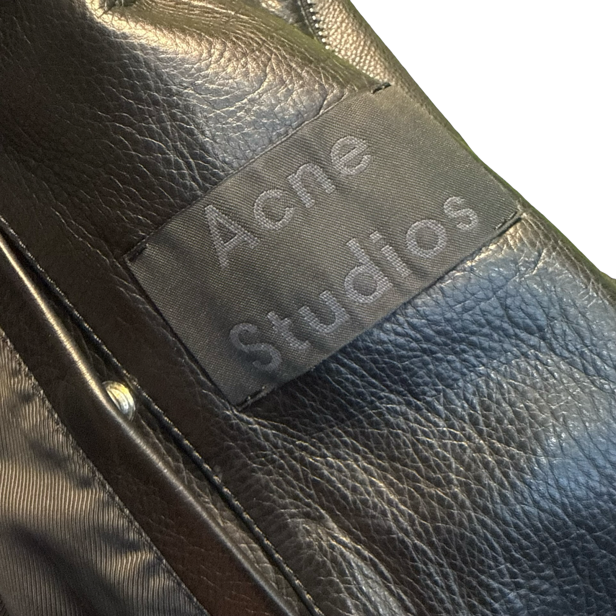 Acne Studios Araki Leather Jacket