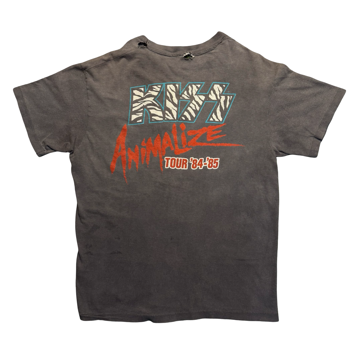 Vintage 1985 Kiss Animalize Tee