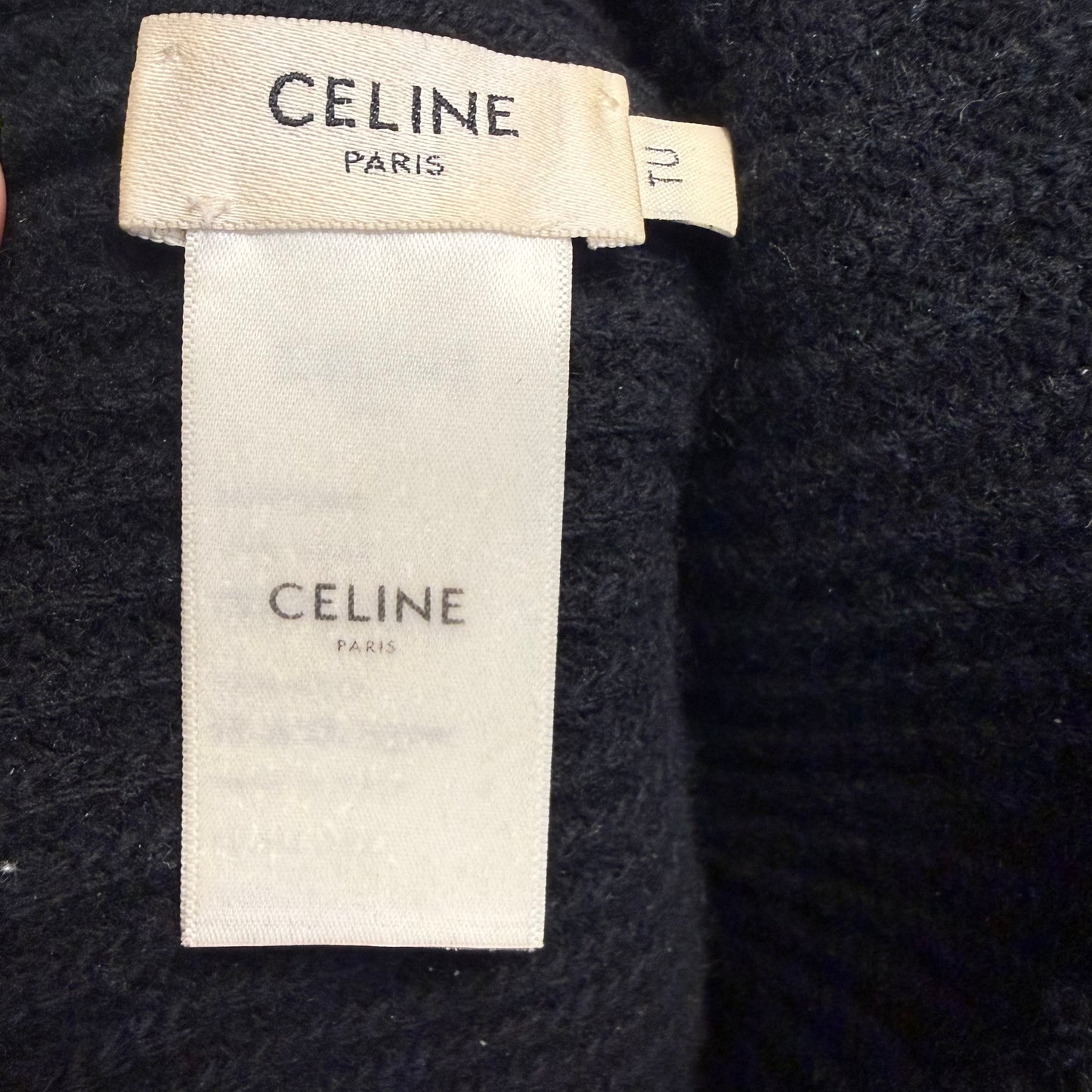 Celine Wool Logo Beanie