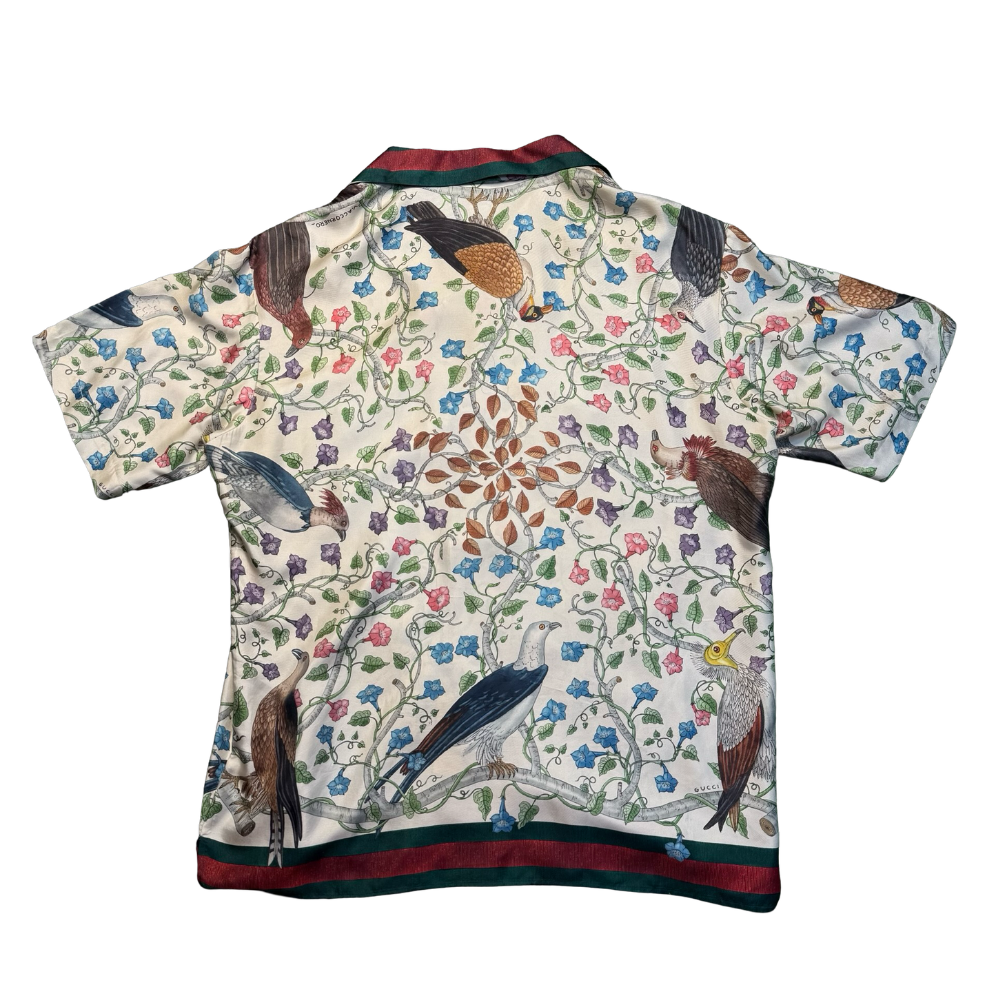 Gucci “Birds of Prey” Silk Shirt