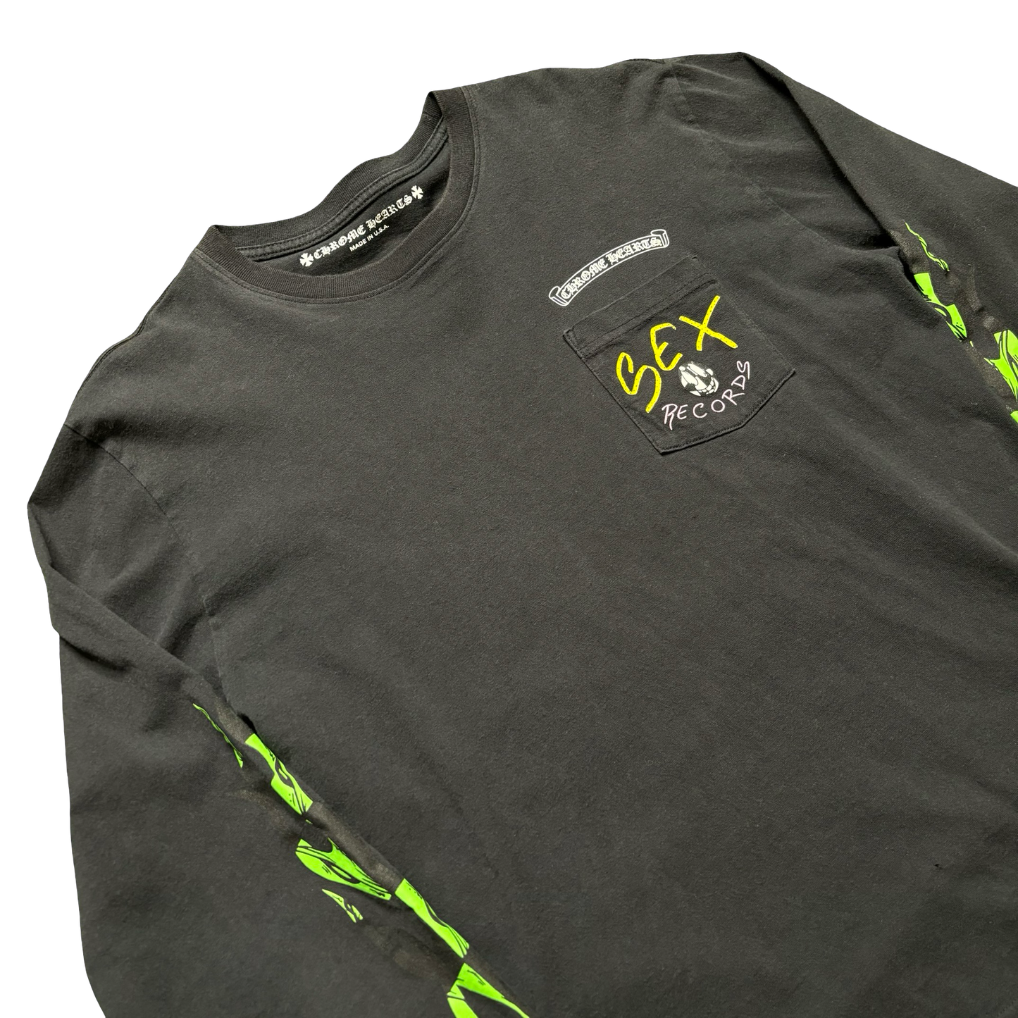 Chrome Hearts Matty Boy Sex Records Long Sleeve Shirt