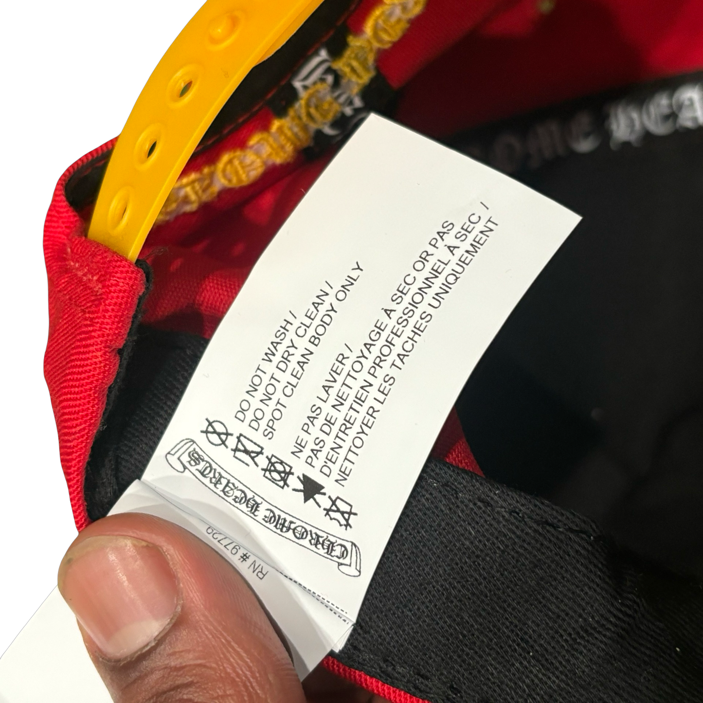 Chrome Hearts Red Trucker Hat