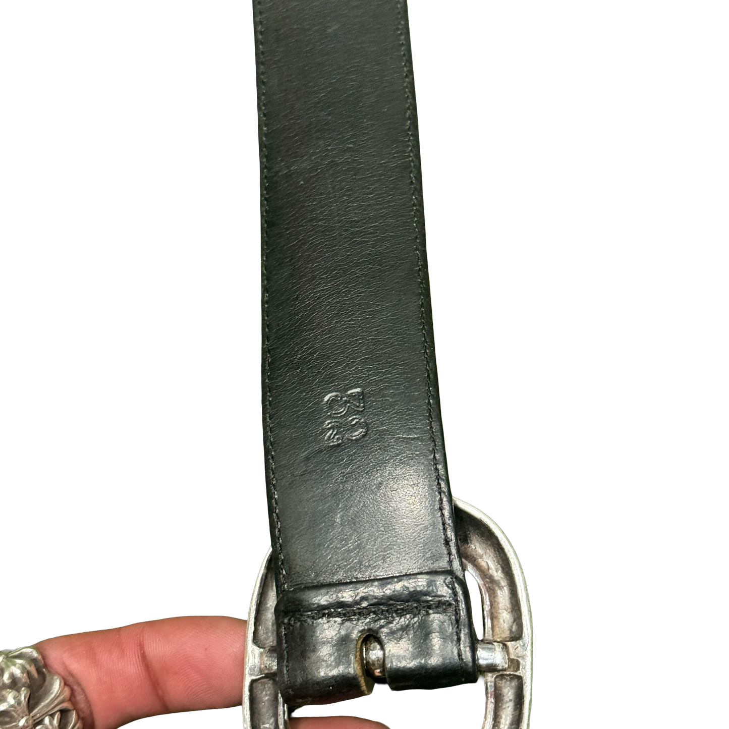 Chrome Hearts Black Gunslinger Belt