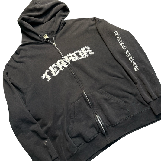 Vintage Terror “Always Against The Odds” Zip-Up Hoodie