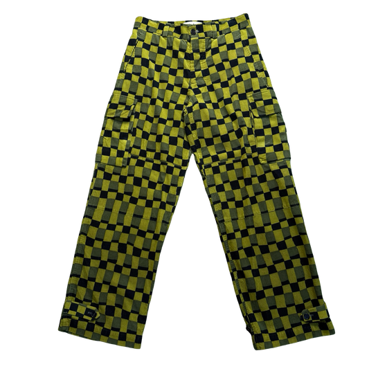 Marni Damier Corduroy Cargo Trousers
