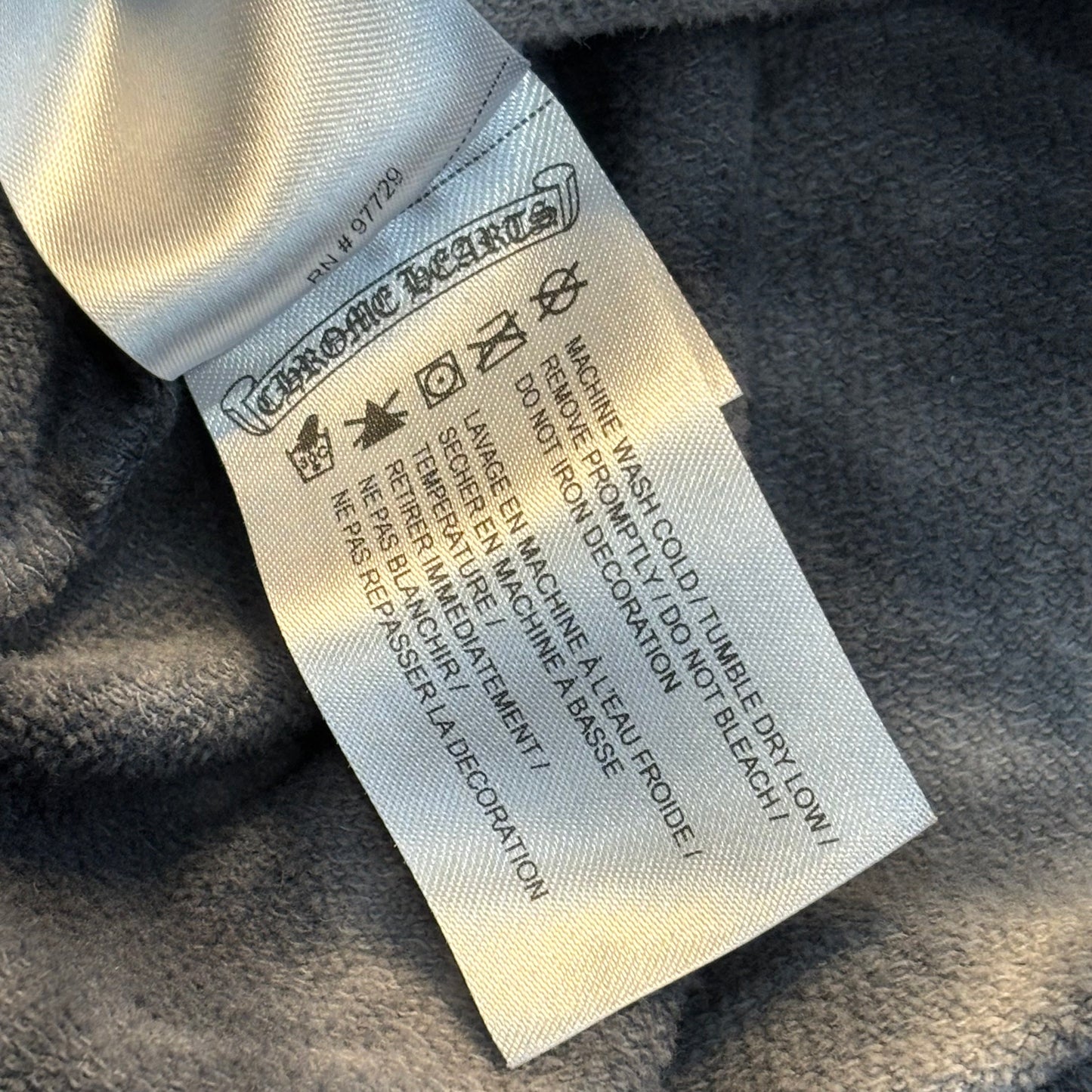 Chrome Hearts Tie Dye Horseshoe Logo Hoodie