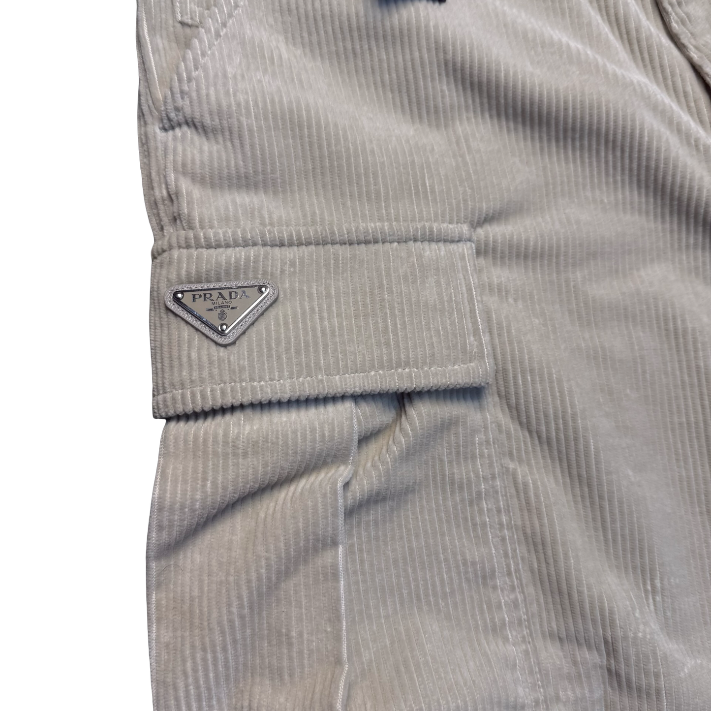 Prada Corduroy Cargo Pants