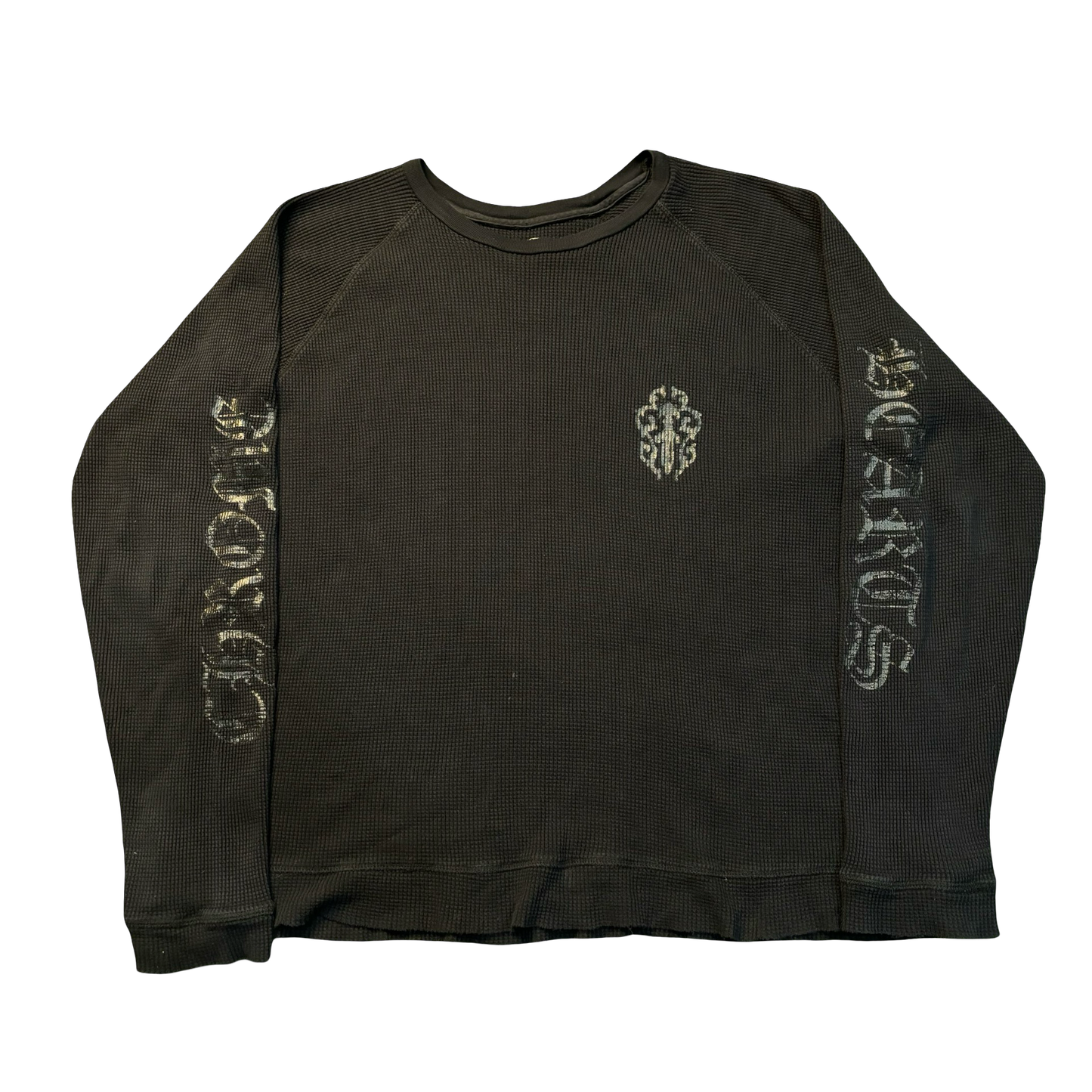 Chrome Hearts Thermal Scroll Logo Longsleeve Shirt