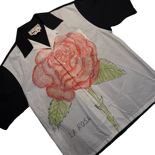 Marni La Rosa Print Poplin Button Up