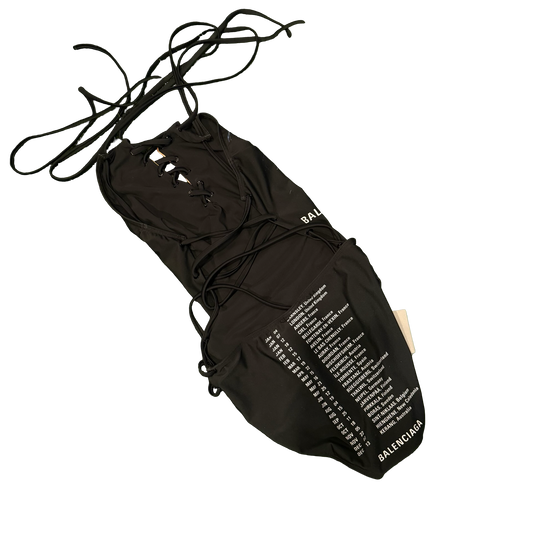 Balenciaga Speed Hunters Halter Swimusuit