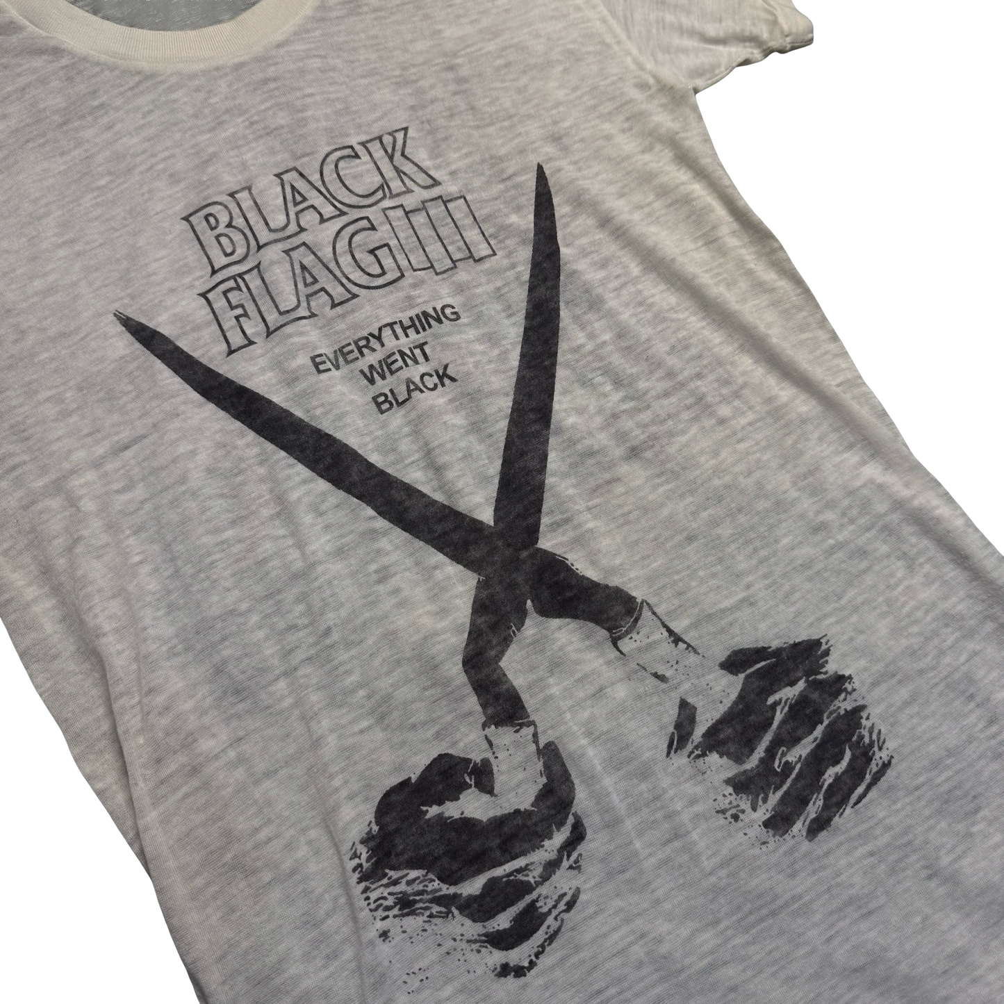Vintage 80s Black Flag Bars Tee