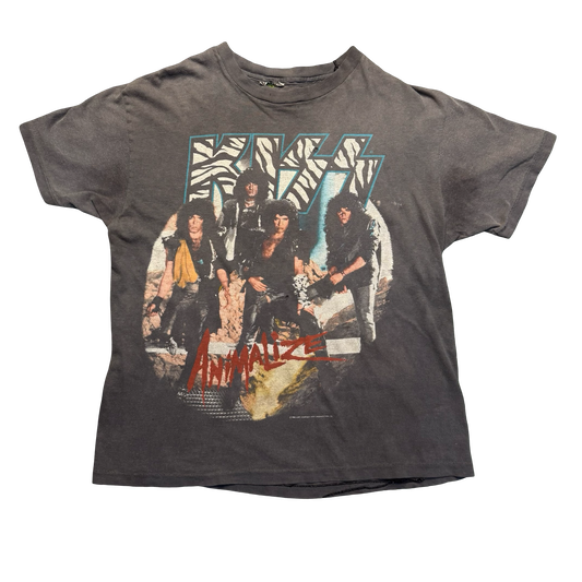 Vintage 1985 Kiss Animalize Tee