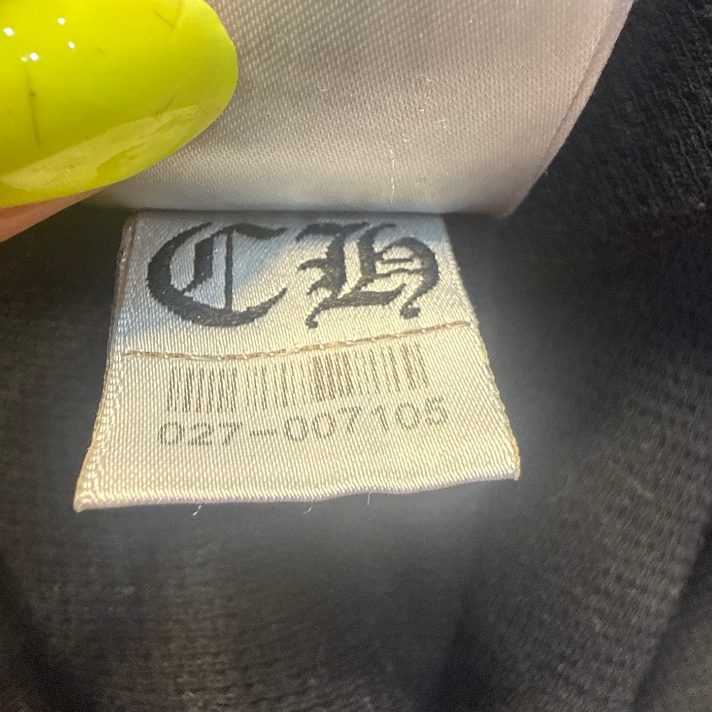 Chrome Hearts T-Bar Thermal Lined Zip Up