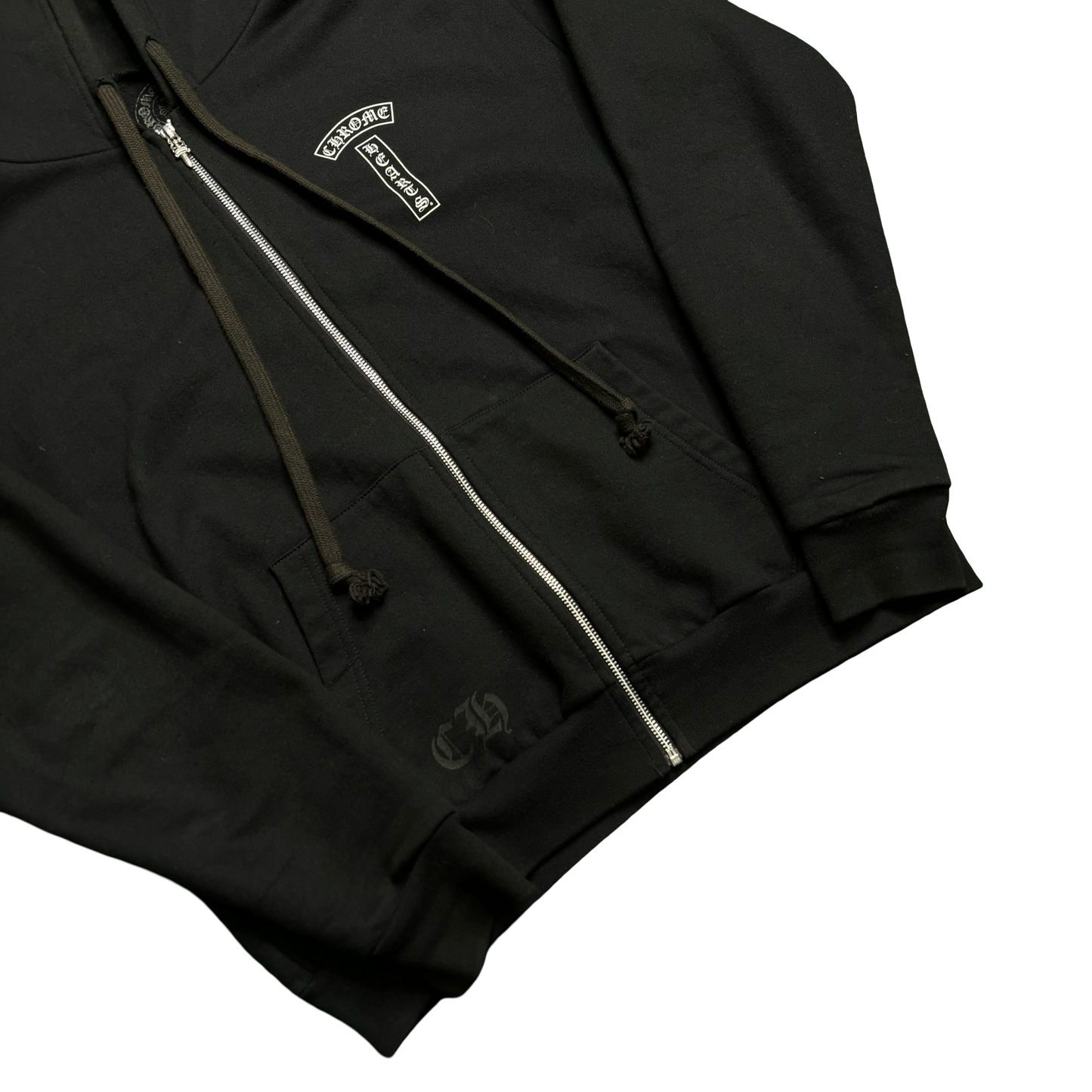 Chrome Hearts T-Bar Zip-Up Hoodie