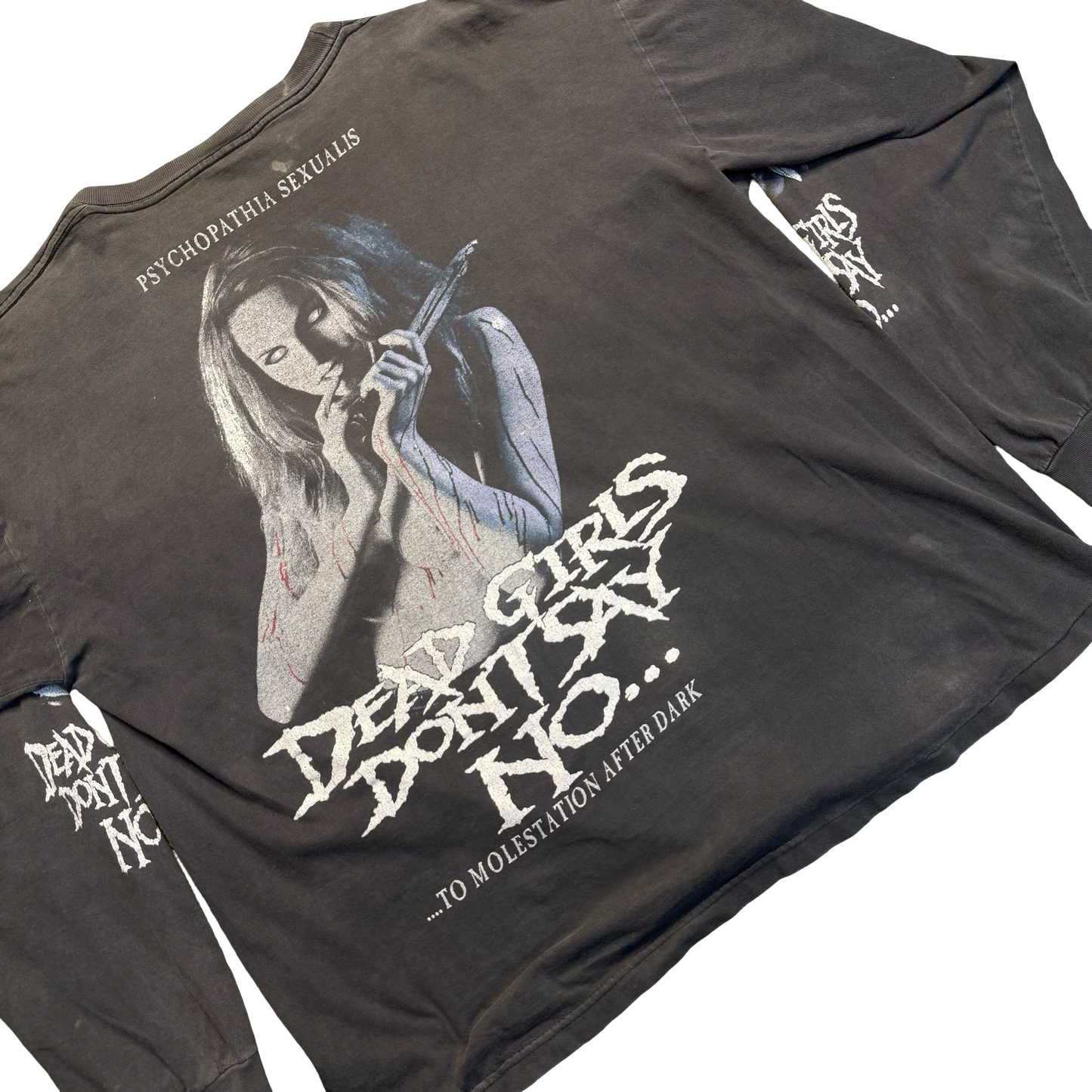 Vintage 1997 Cradle of Filth "Dead Girls Don't Say No" Long Sleeve