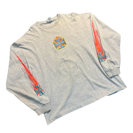 Vintage West Coast Choppers Grey Longsleeve Shirt