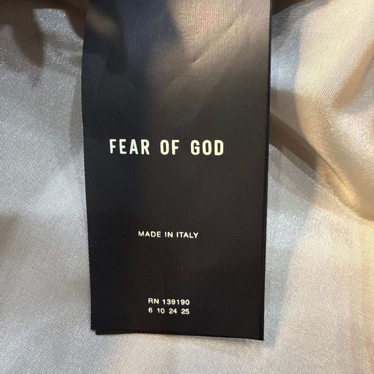 Fear of God Eternal Leather Set