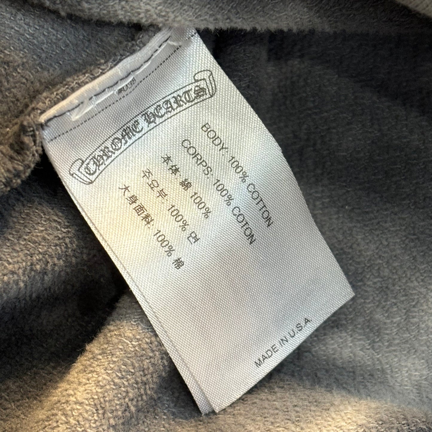 Chrome Hearts Tie Dye Horseshoe Logo Hoodie