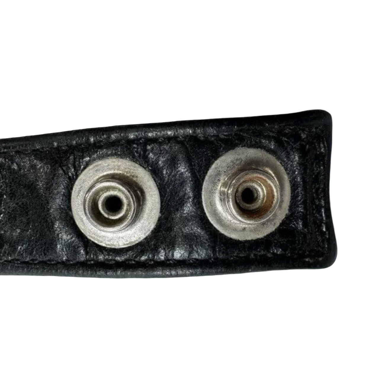 Chrome Hearts Leather Cuff Bracelet