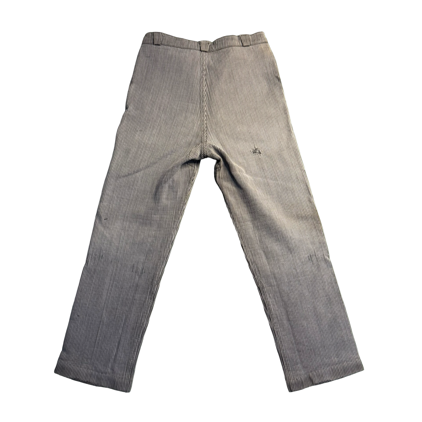 Vintage Distressed Pinstripe Pants