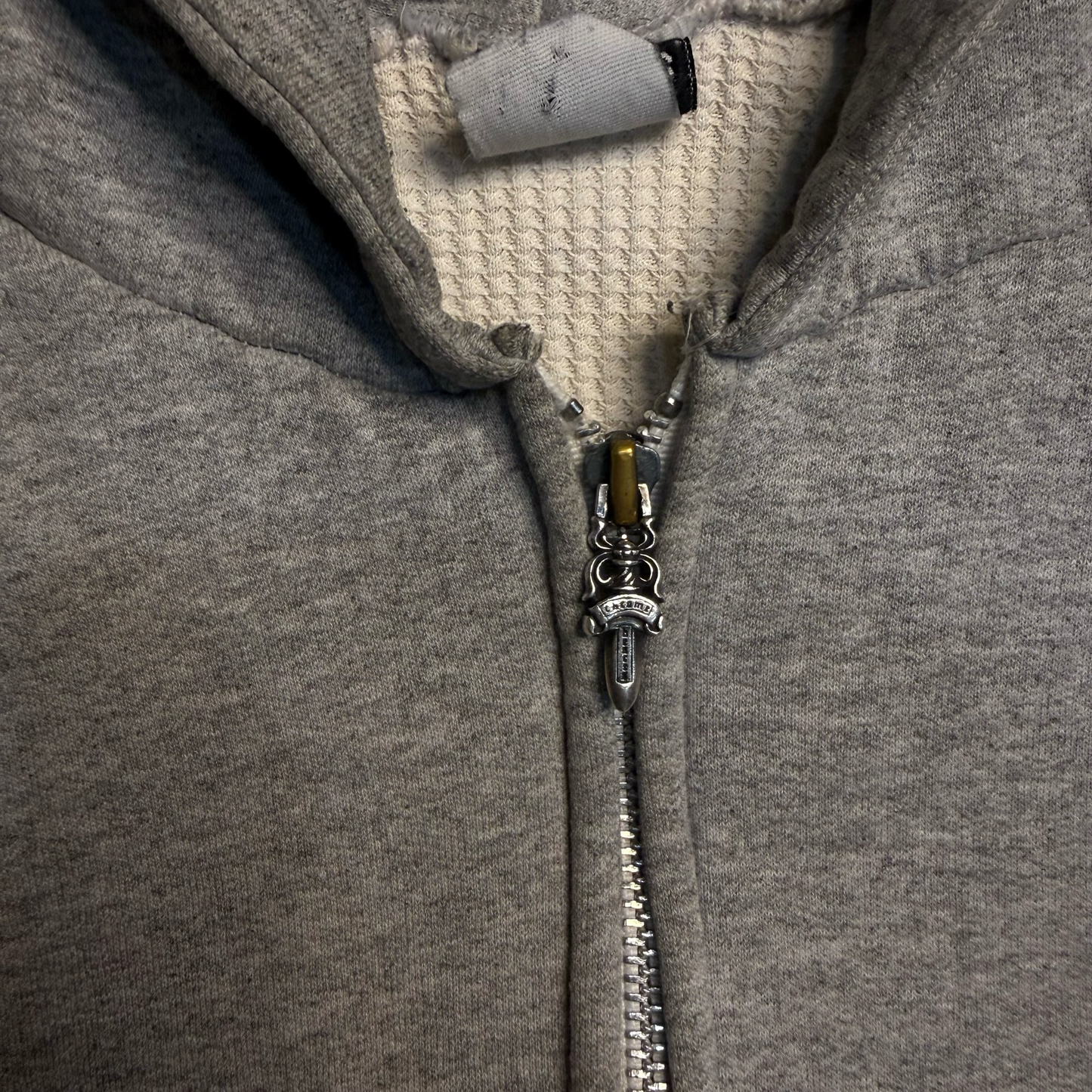 Chrome Hearts Vintage Dagger Thermal Lined Zip Up