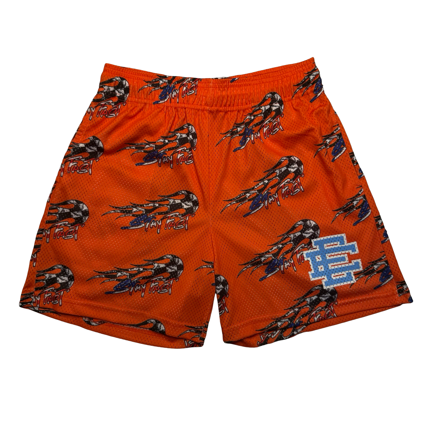 Eric Emanuel x Matty Boy "Stay Fast" Mesh Shorts