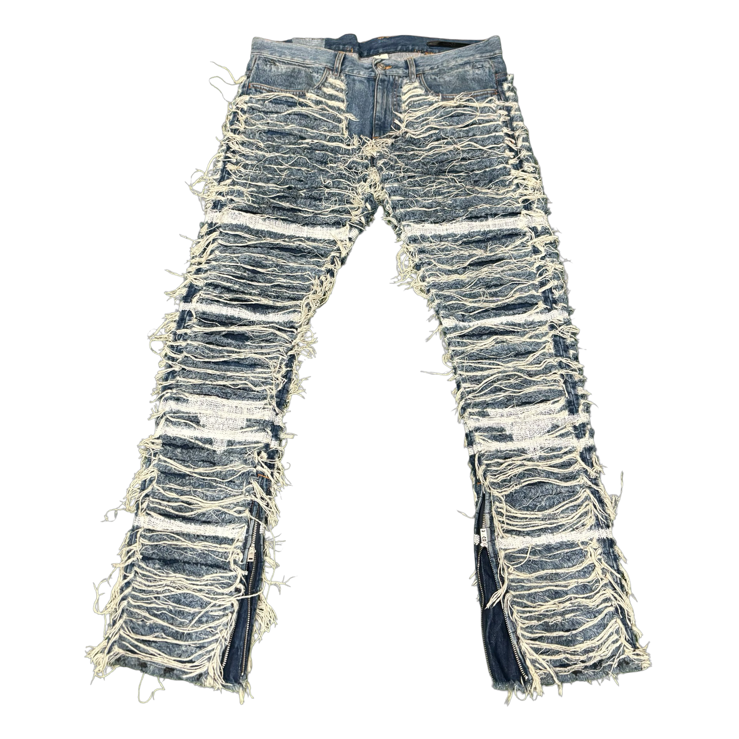 Alyx X Blackmeans Distressed Denim Jeans