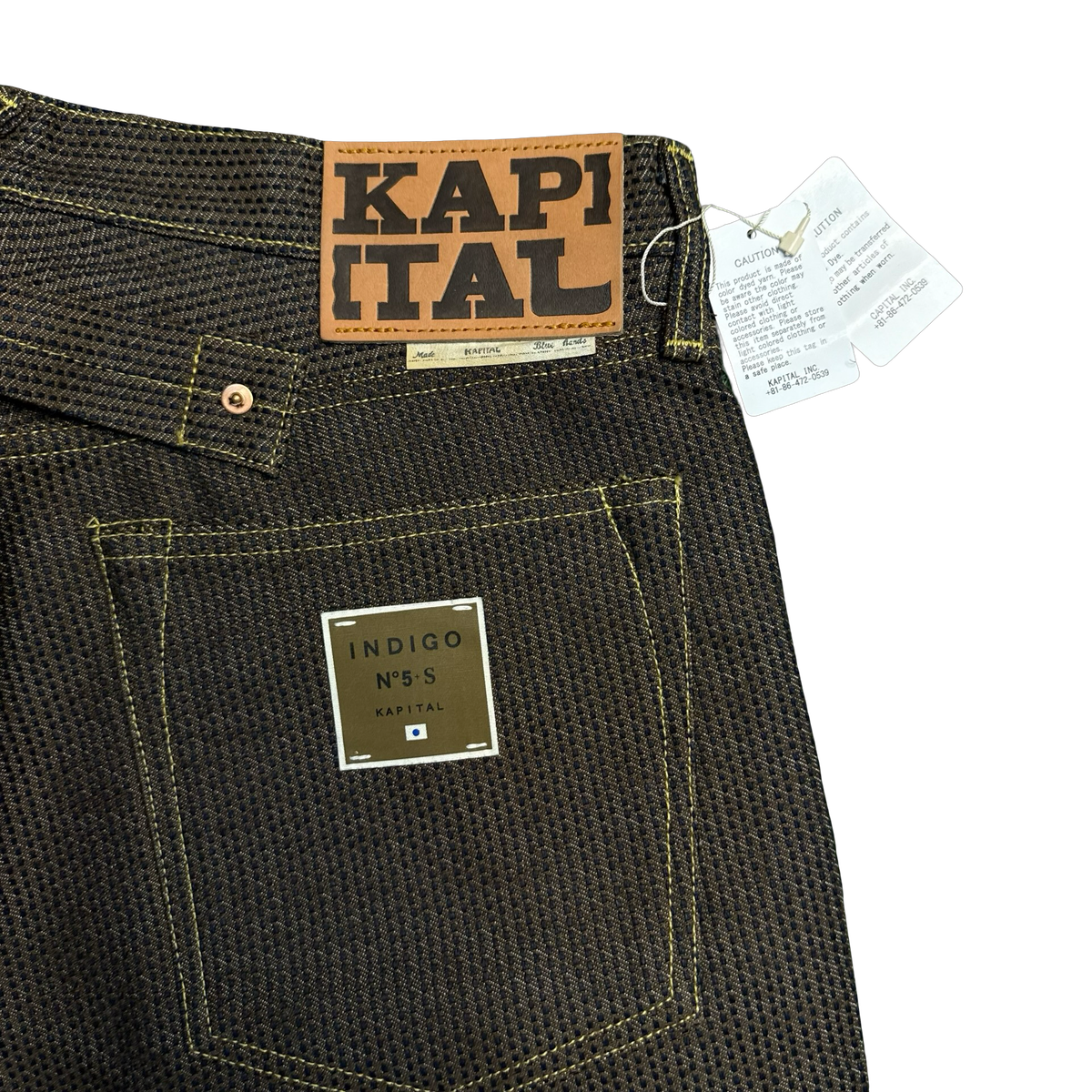 Kapital Century Denim 5P Monkey Cisco-N5S