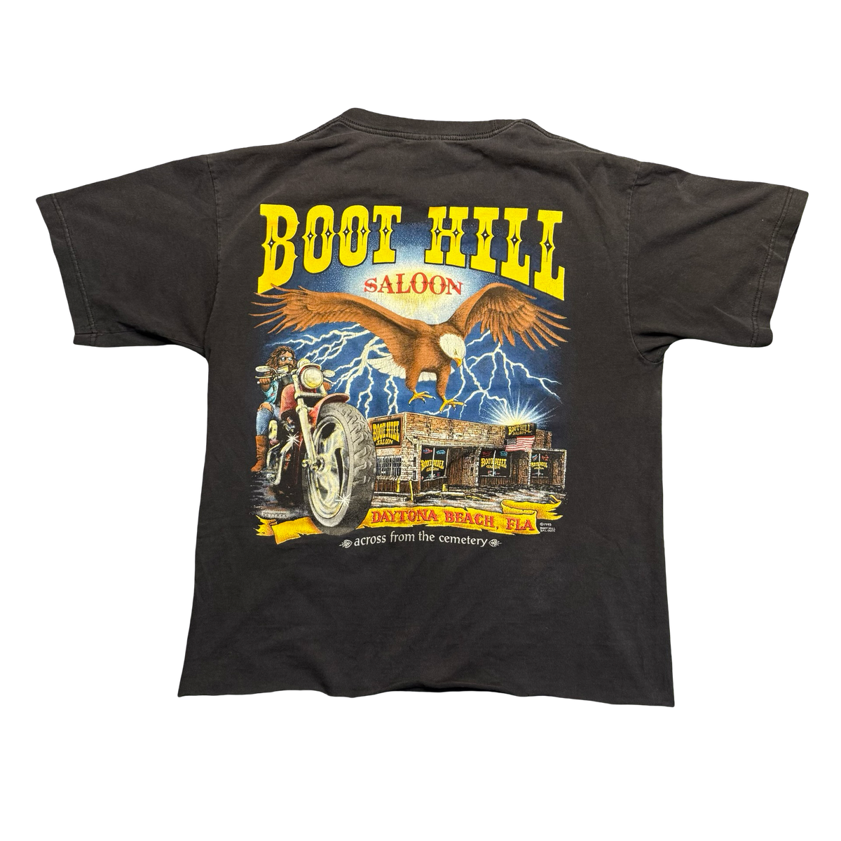 Vintage Boot Hill Saloon Daytona Beach Tee