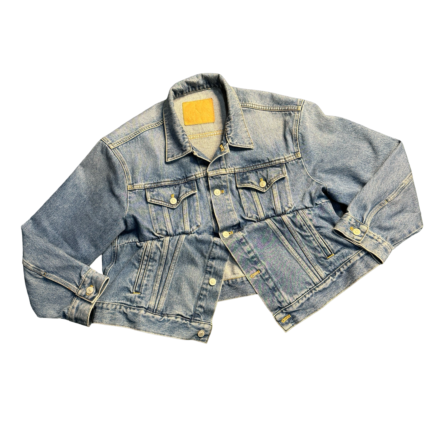 Balenciaga Denim Swing Jacket