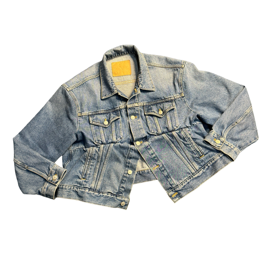 Balenciaga Denim Swing Jacket