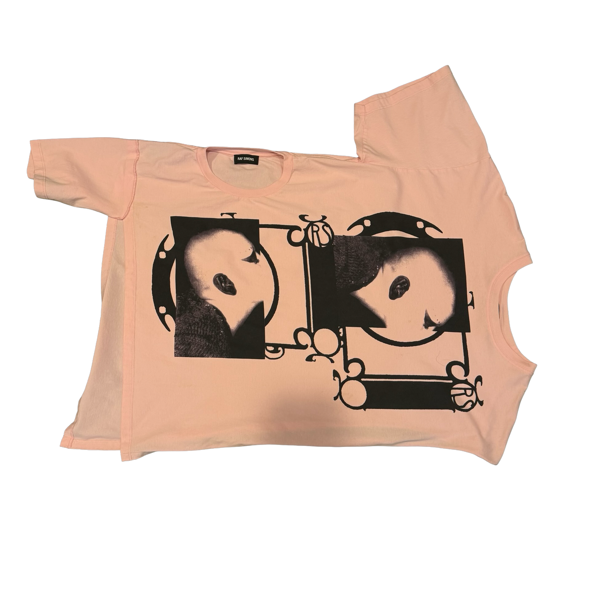 Raf Simons Spring/Summer 2019 Open Sided Tee