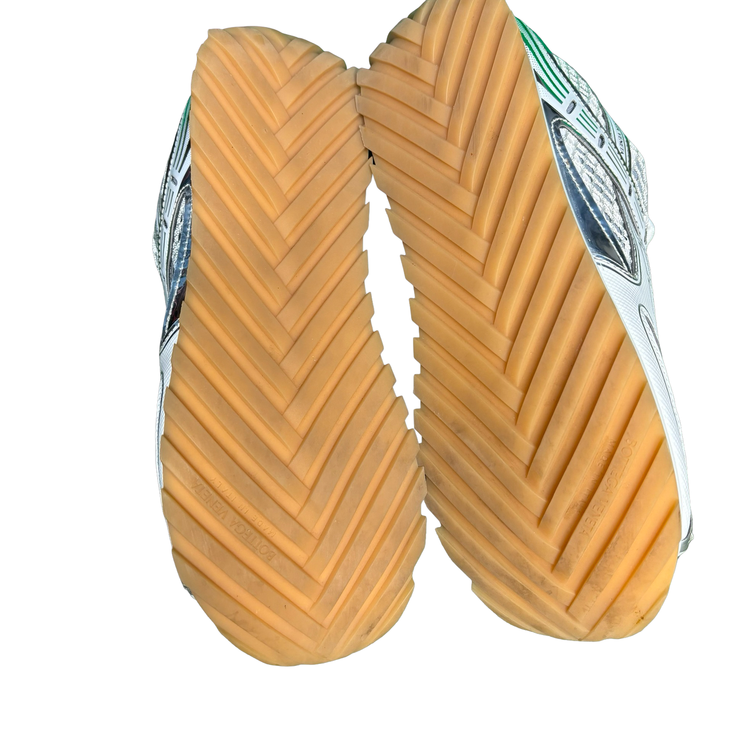 Bottega Venetta White/Silver Orbit Runners