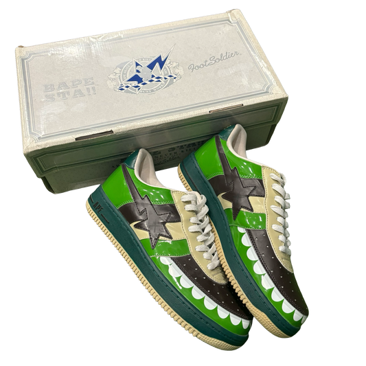 Bape X Kaws Bapesta Chompers