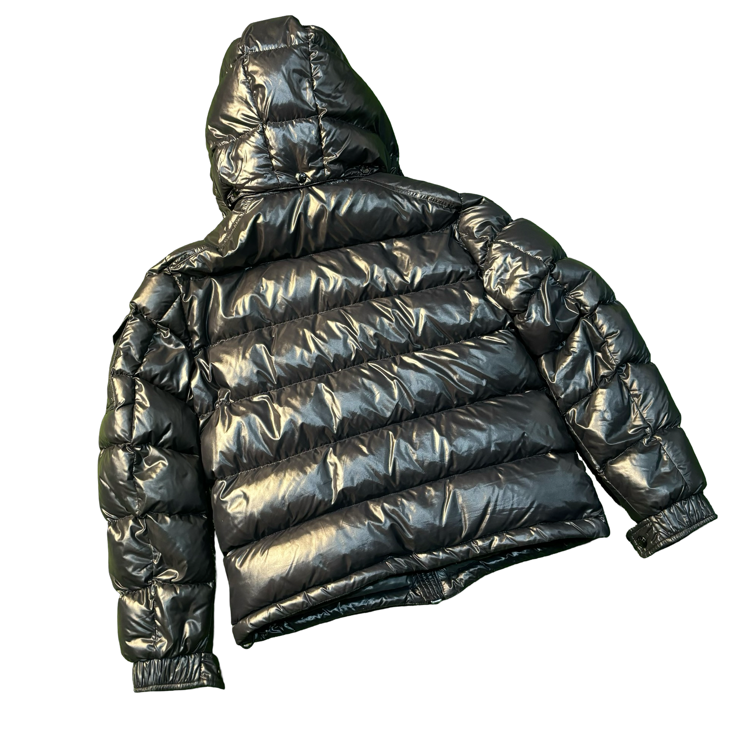 Moncler Black Puffer Coat