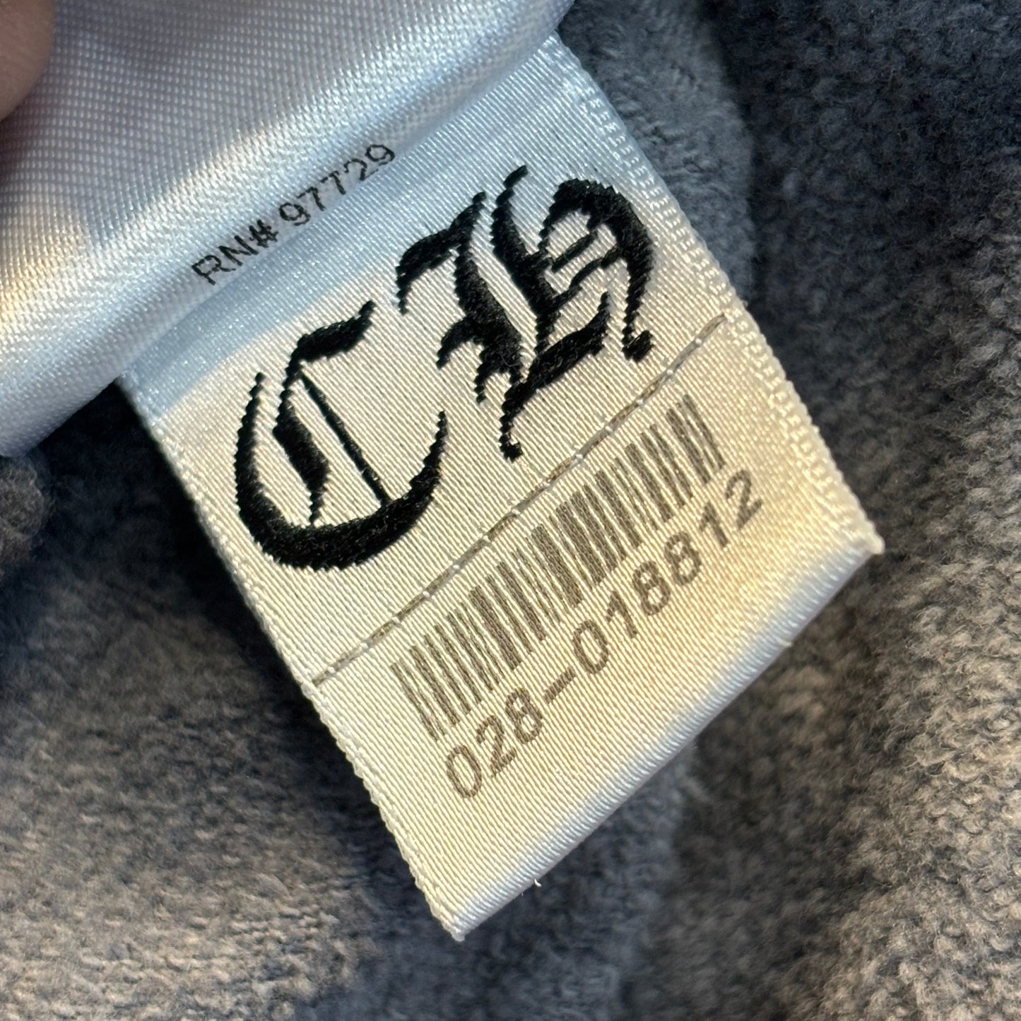 Chrome Hearts Tie Dye Horseshoe Logo Hoodie