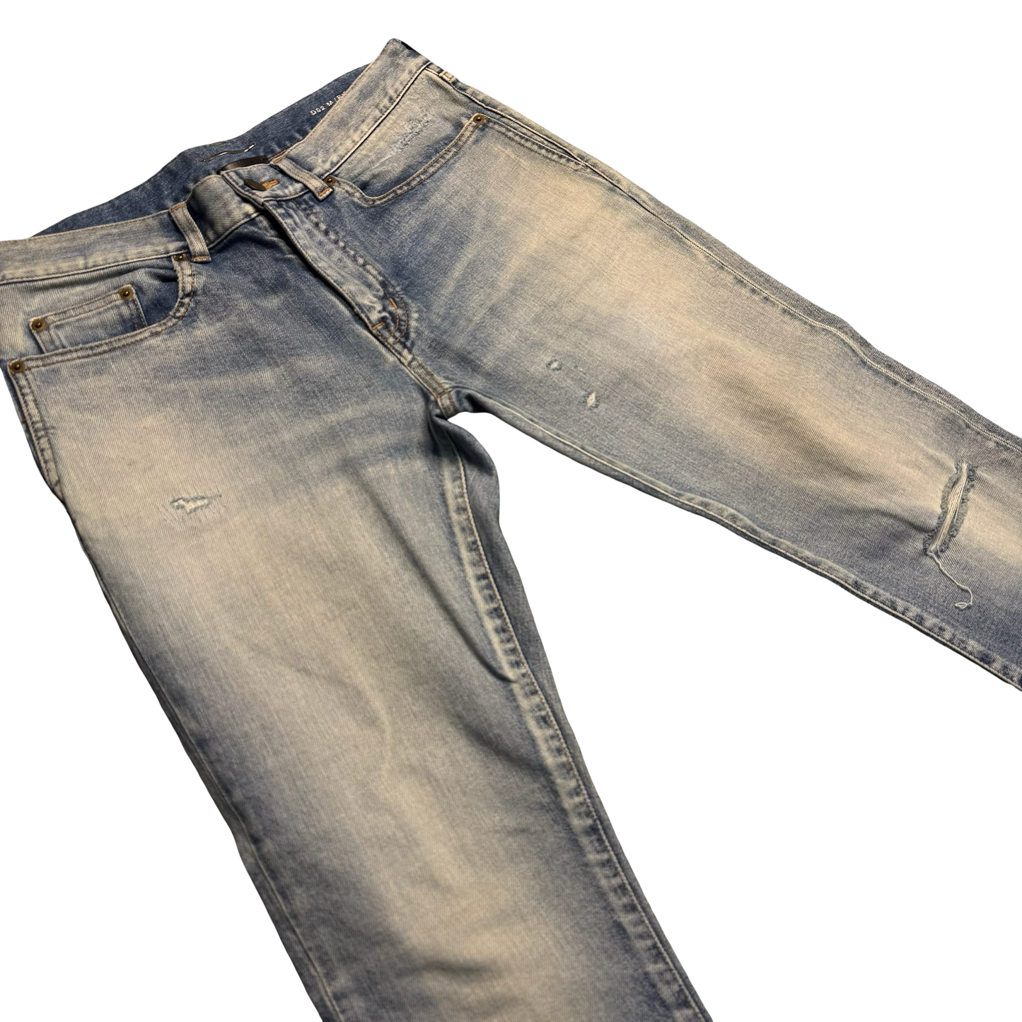 Saint Laurent D02 Distressed Jeans