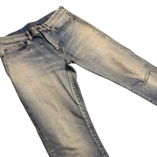 Saint Laurent D02 Distressed Jeans