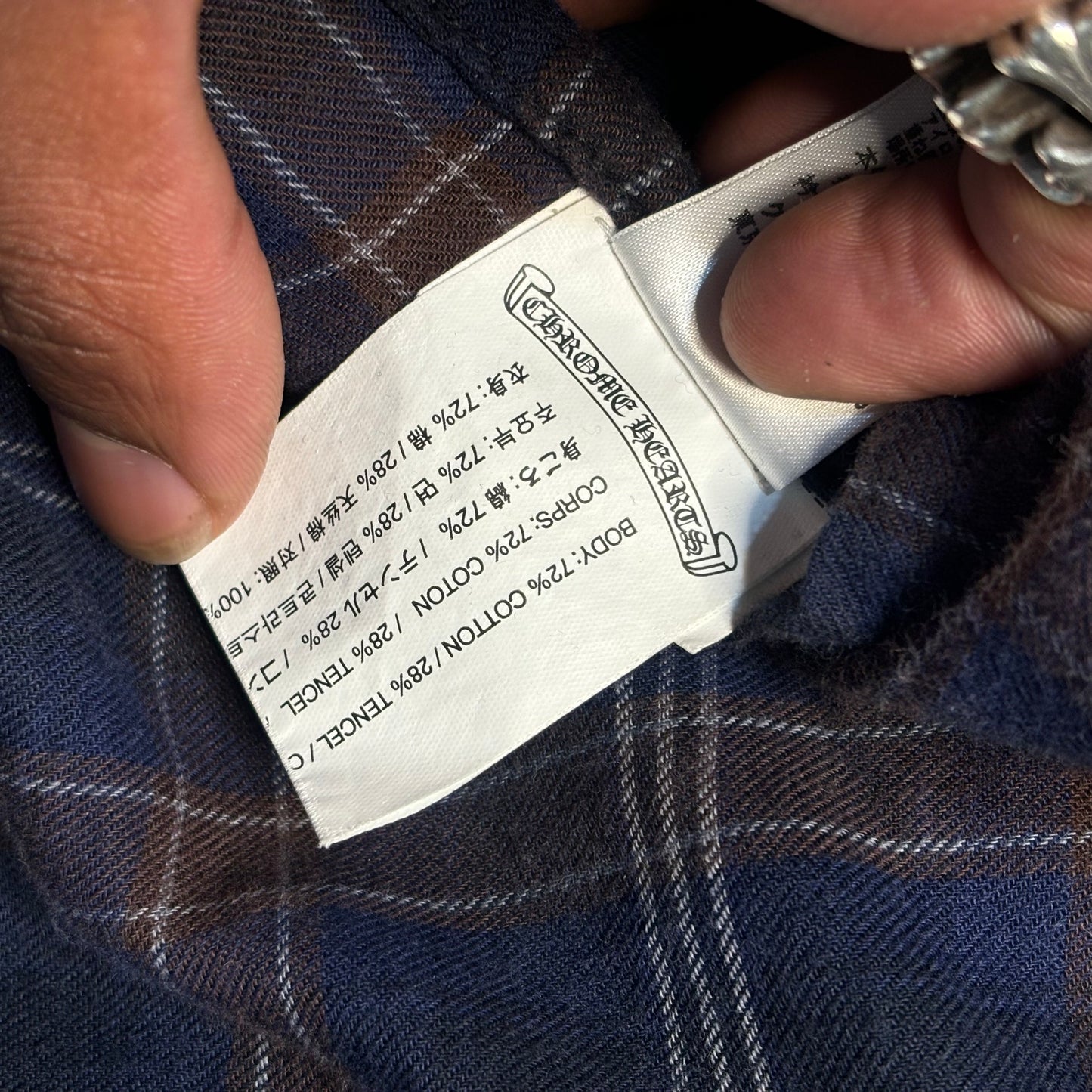 Chrome Hearts Short Sleeve Flannel