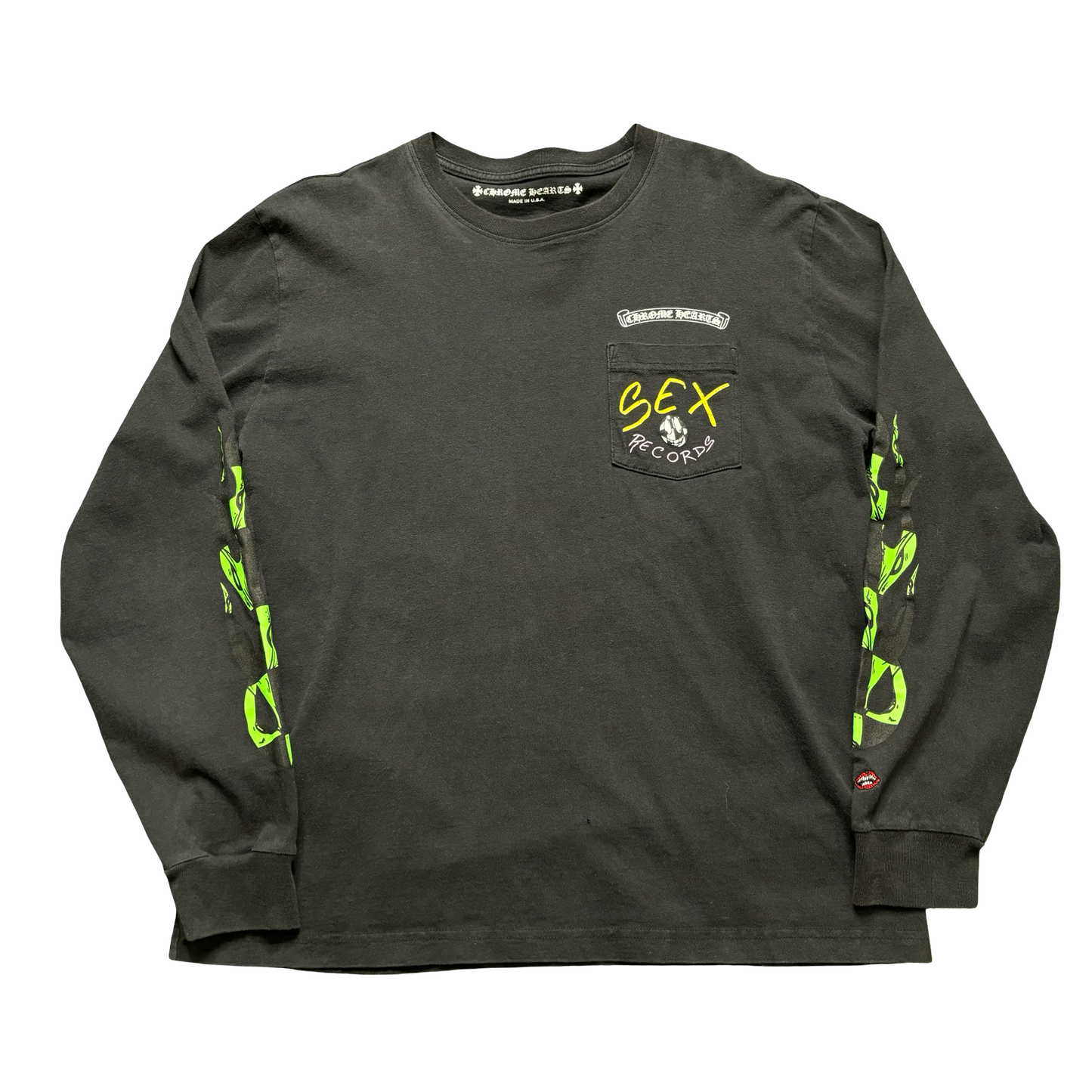 Chrome Hearts Matty Boy Sex Records Long Sleeve Shirt