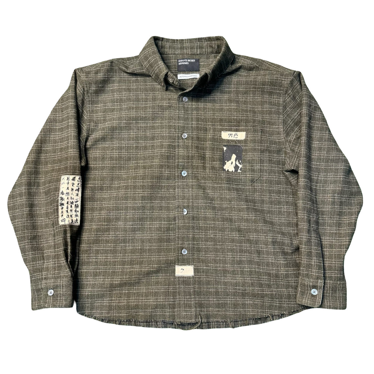 Enfants Riches Déprimés Green Plaid Flannel