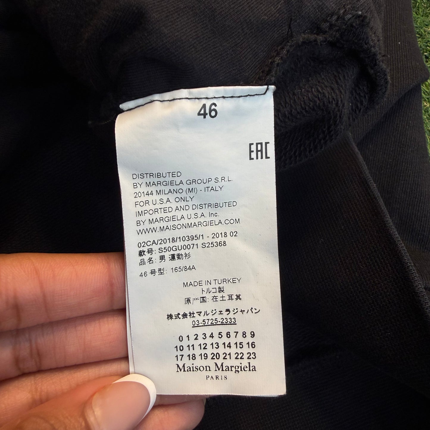 Maison Margiela Triple Zip Hoodie