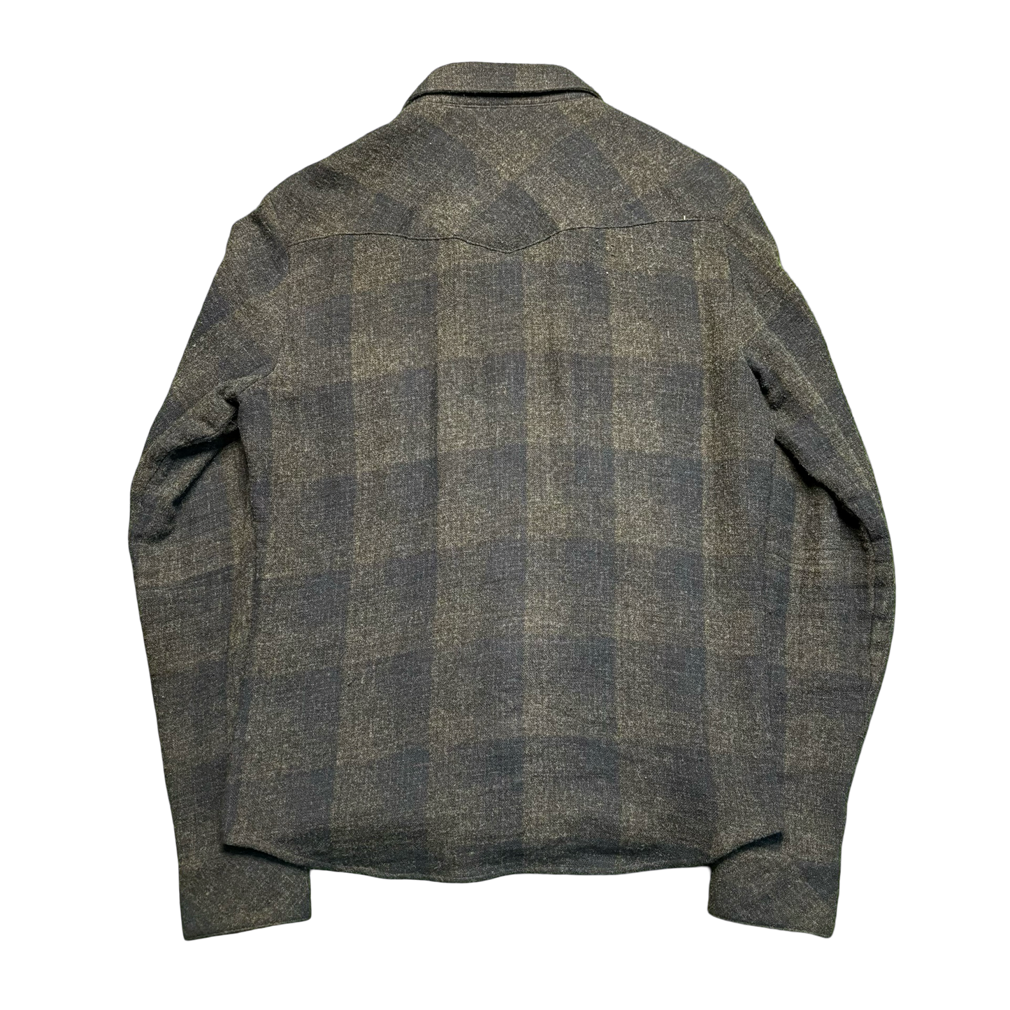 Chrome Hearts Wool Leather Cross Patch Flannel