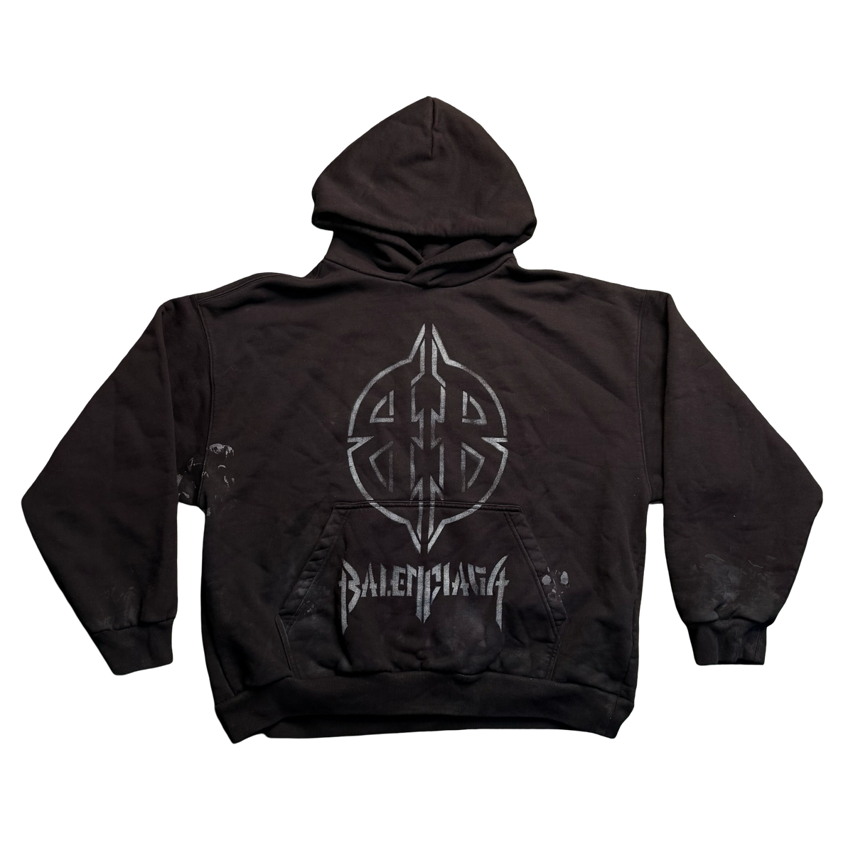 Balenciaga Metal BB Stencil Hoodie