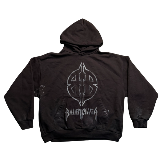 Balenciaga Metal BB Stencil Hoodie