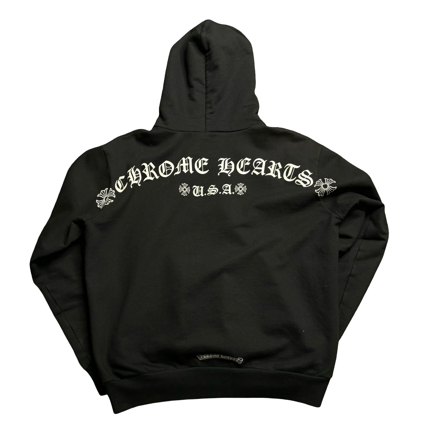 Chrome Hearts T-Bar Zip-Up Hoodie