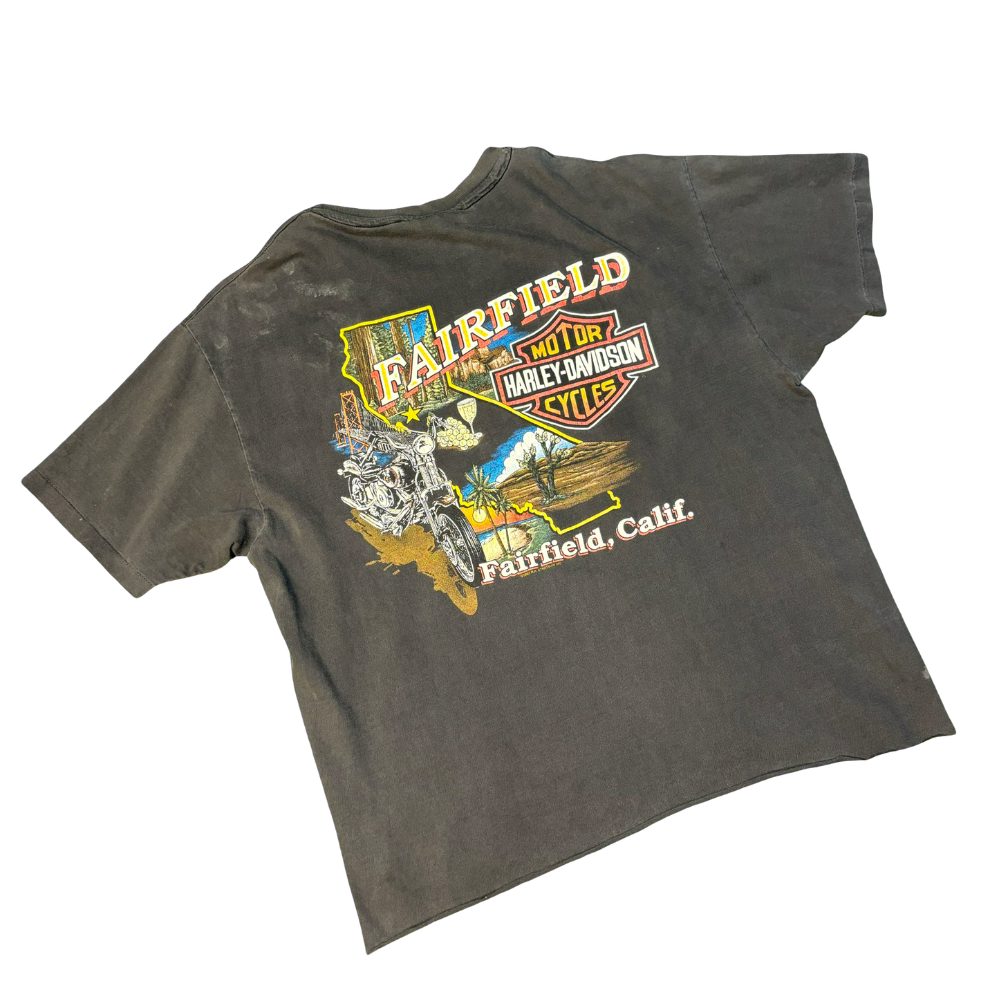 Vintage 1993 Harley Davidson Fairfield Shirt