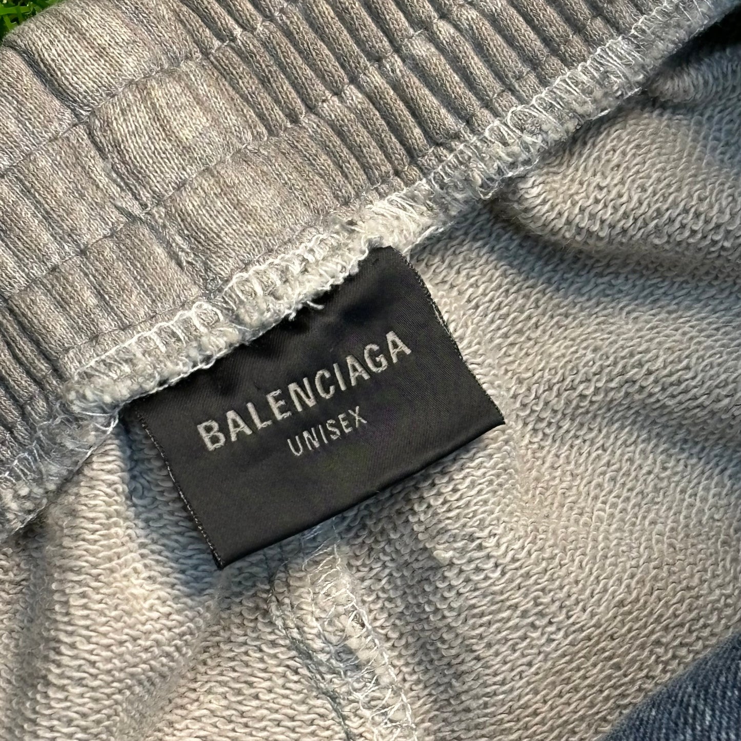 Balenciaga Hybrid Distressed Denim Pants