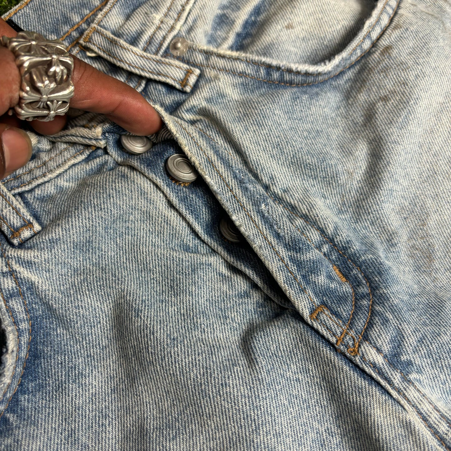 Enfants Riches Deprimes Flared Denim Jeans