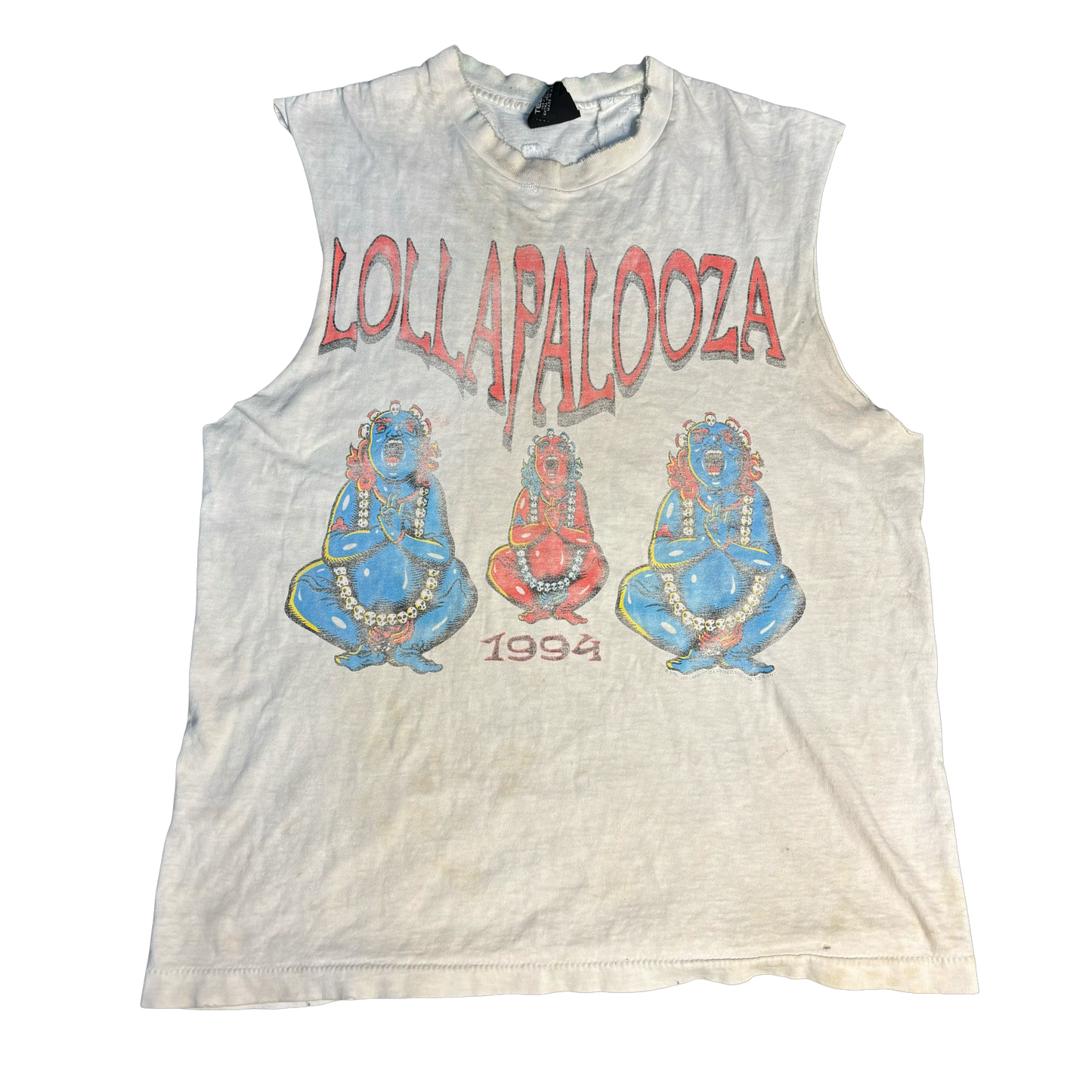Vintage 1994 Lollapalooza Cut-Off Shirt